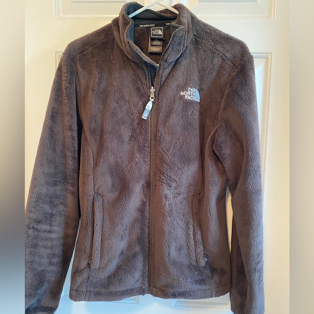 Northface Fleece Osito Jacket BROWN Size Medium